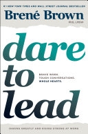 Book cover for "Dare to Lead"