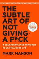Book cover for "The Subtle Art of Not Giving a F*ck"